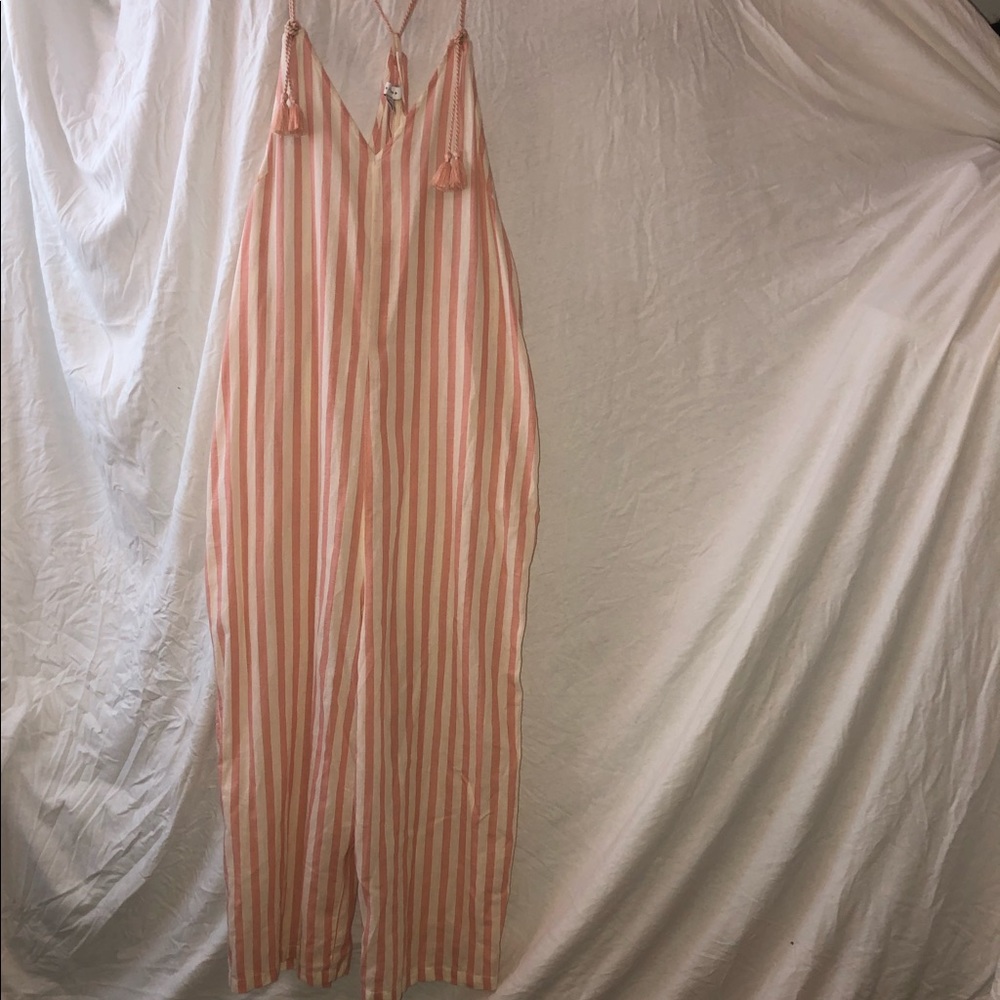 NWT- Topshop Cotton Jumpsuit